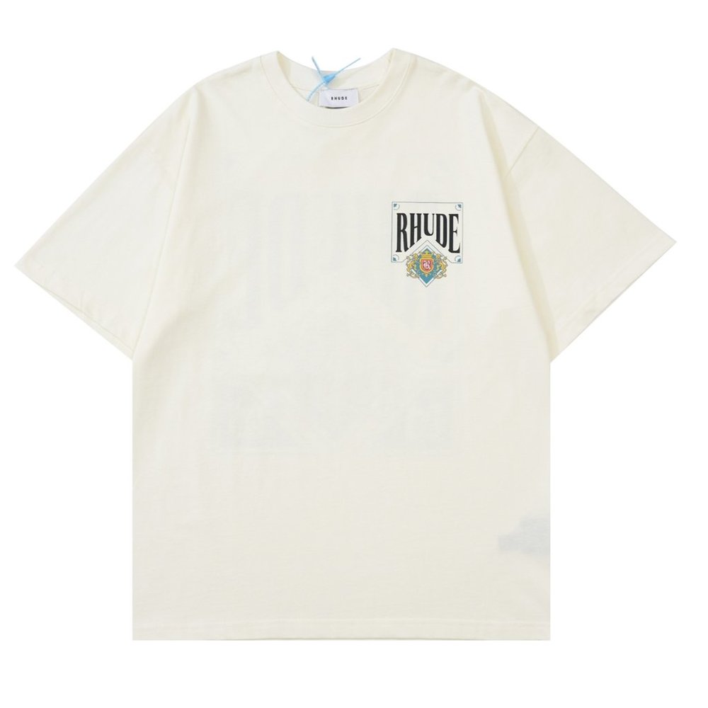 Rhude Kaleidoscope Playing Card Print Short Sleeve T-Shirt
